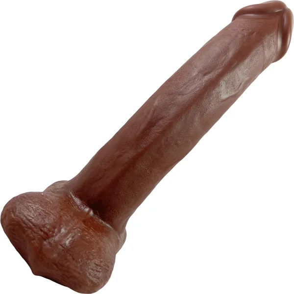 Bandit Vixskin Realistic Silicone Dildo By Vixen - Chocolate