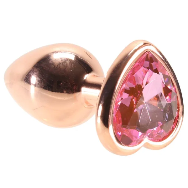 Rear Assets Rose Gold Heart Small Pink