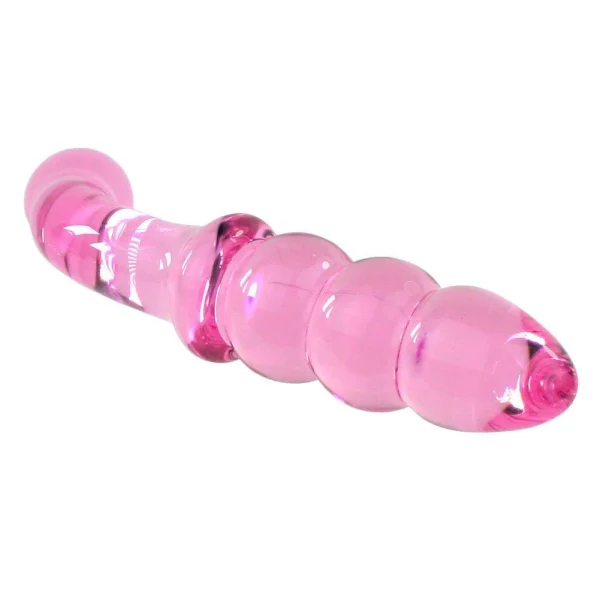 Dual Ended Glass G-Spot Massager - Two Types Of Sensations!