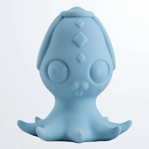 Princette Puppypus Silicone Rechargeable Waterproof Vibrator By Cute Little Fuckers - Platinum
