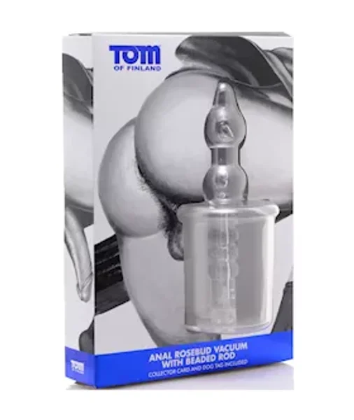 Anal Pump Cylinder With Stimulator Shaft - Clear — image 7 of 10