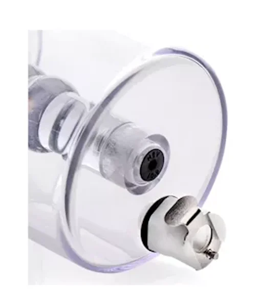 Anal Pump Cylinder With Stimulator Shaft - Clear — image 10 of 10