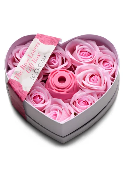 Bloomgasm The Rose Pressure Wave Stimulator Lover's Gift Box - Red