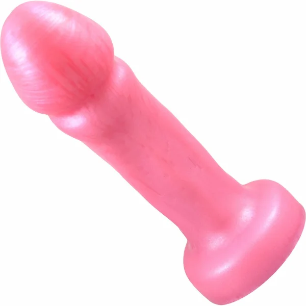 Splendid Dual-Density Silicone Dildo By Uberrime - Small, Pearl Pink