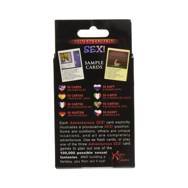 Adventurous Sex Card Game