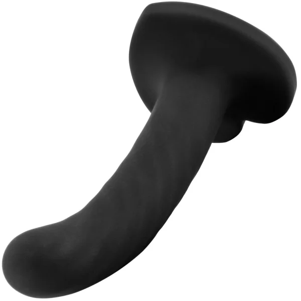 Blush Temptasia Twist Silicone Suction Cup Dildo with Heart-Shaped Base