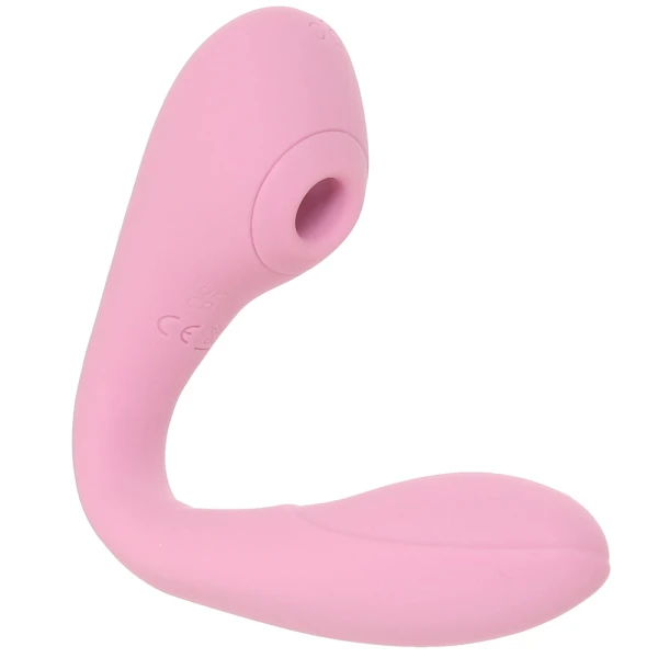 Blaze Bendable Suction Vibe in Pink