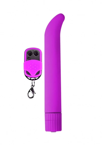 Elise Slim Remote Control Vibrating G-spot Vibrator - Purple