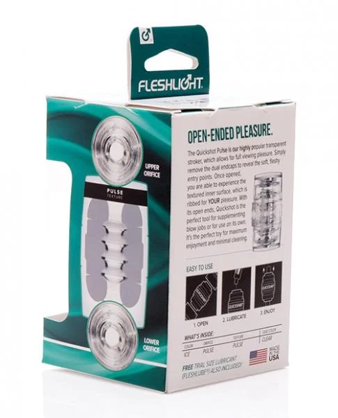 Fleshlight Quickshot Pulse Clear Stroker