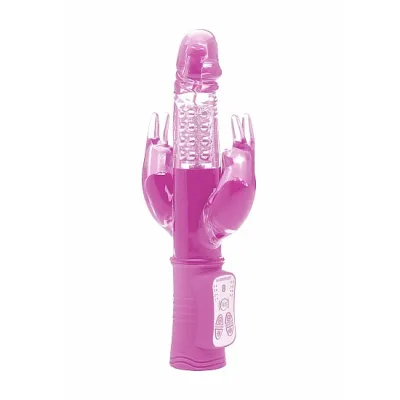 LACI double rabbit rotating triple motors Pink