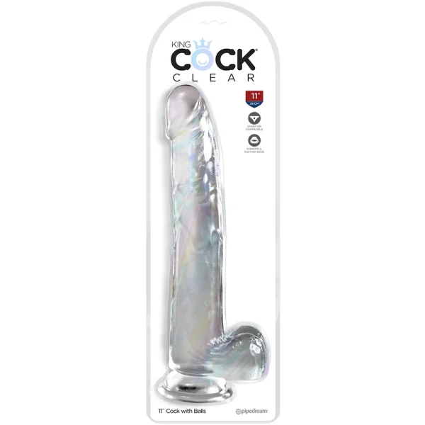 King Cock 11 Inch Ballsy Dildo