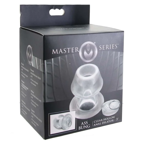 Master Series Ass Bung 3 Inch Anal Dilator