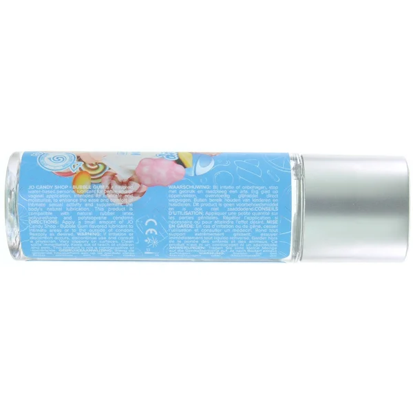JO H2O Candy Shop Bubble Gum Flavored Water Based Personal Lubricant 2 fl oz