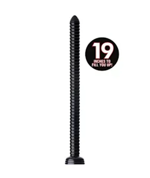 Ribbed Hose 19 In. Long - Black — image 2 of 2