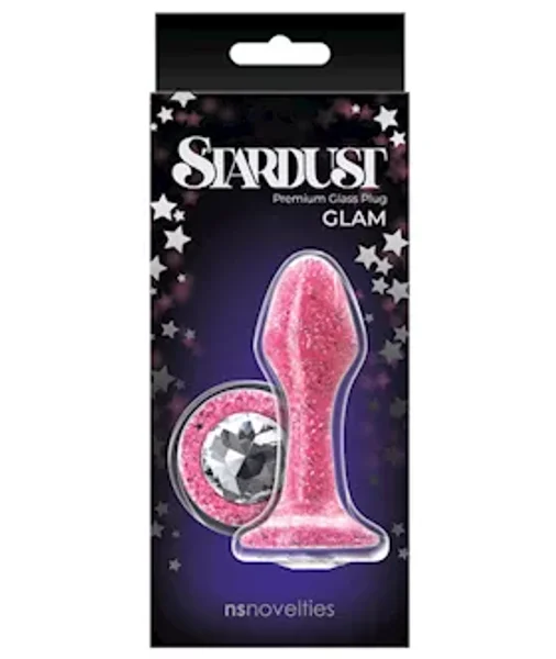 Stardust Glam Plug - 3.7 Inch - Pink - 3.7 Inch — image 4 of 4