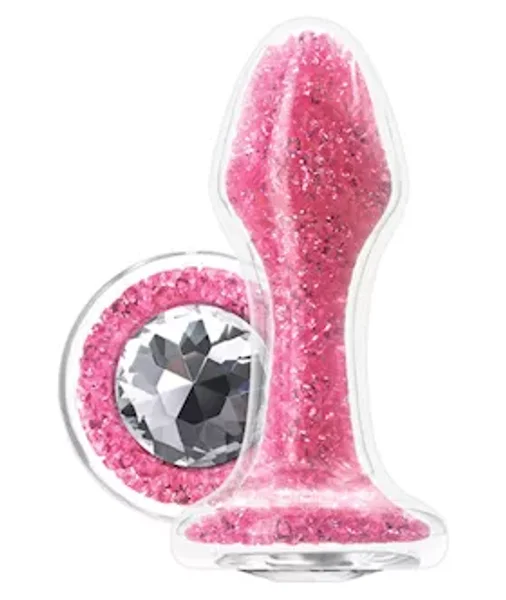 Stardust Glam Plug - 3.7 Inch - Pink - 3.7 Inch — image 3 of 4