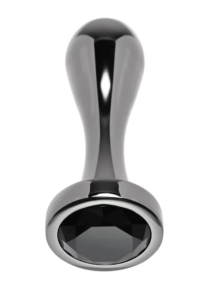 Gender X Black Pearl Aluminum Alloy Anal Plug