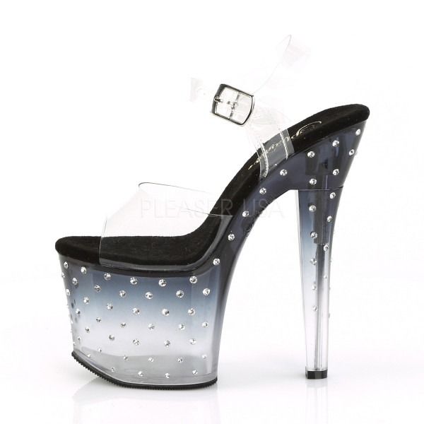 7 inches Heel, 3 1/4 inches PF Ankle Strap Sandal — image 11 of 25
