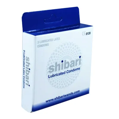 Shibari Lubricated Condoms 3 Pack