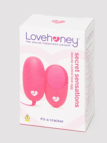 Lovehoney Secret Sensations Remote Control Love Egg