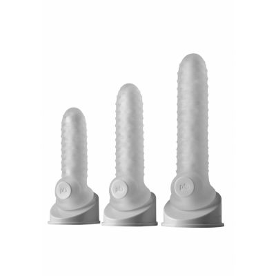 Fat Boy Checker Box Sheath 5 5 Inch clear Sex Gloves