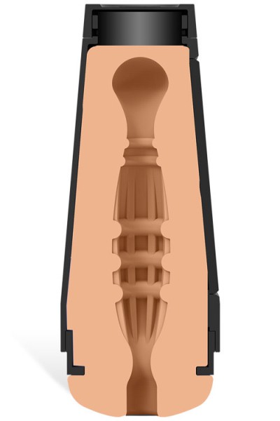 Doc Johnson Kink Realistic Butt Masturbator with Adjustable Pressure
