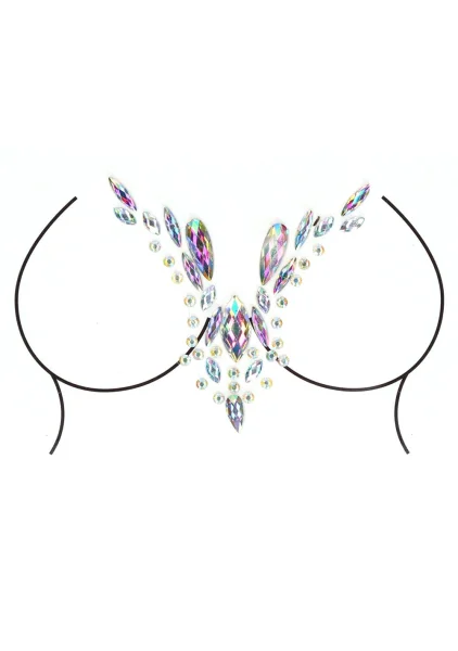 Le Desir Dazzling DeepV Cleavage Bling Sticker