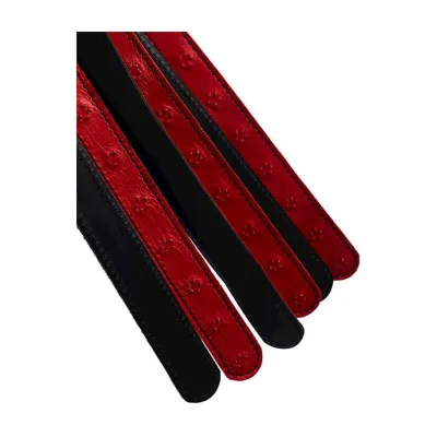 Bound X Leather Flogger With Spikes