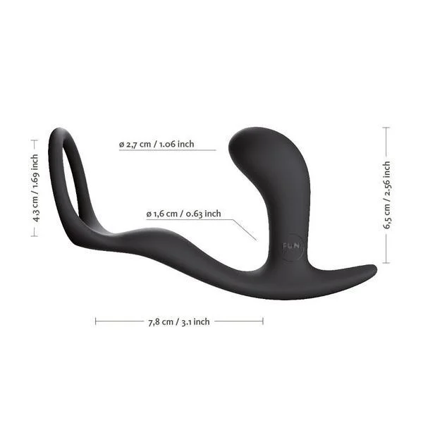 Fun Factory Bootie Ring Silicone Prostate Stimulator with Cock Ring