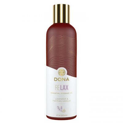 Dona Relax Lavender Vanilla Essential Massage Oil 120ml