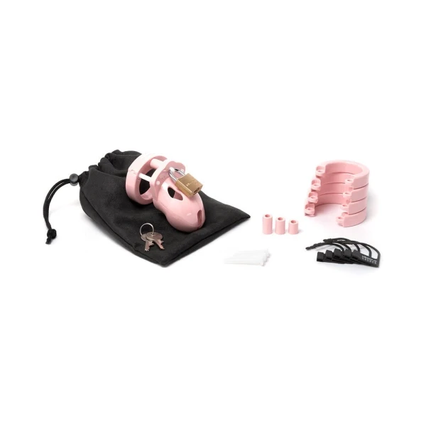 Chastity Cages:  Mr Stubb Pink Male Chastity