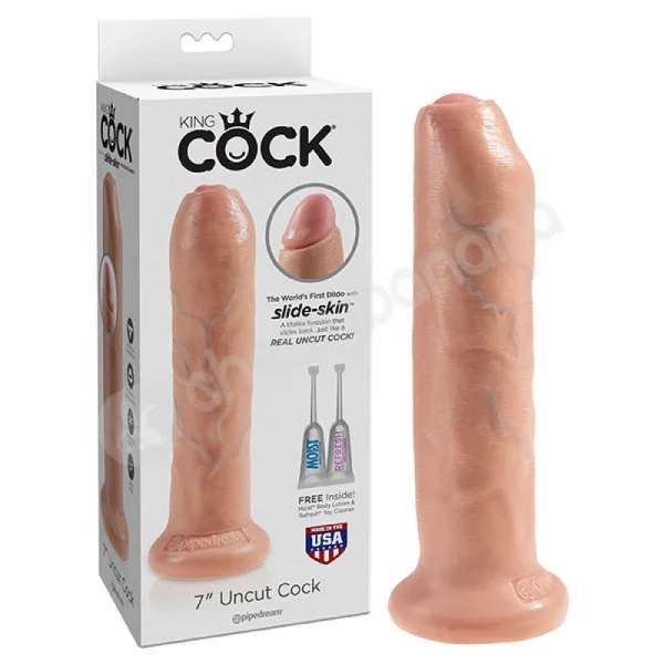 King Cock Flesh 7'' Uncut Cock