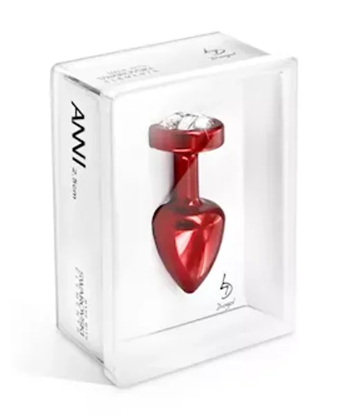 Anni R Clover T2 Butt Plug - Red - 30mm — image 4 of 4