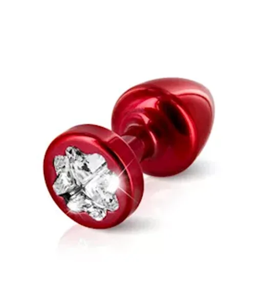 Anni R Clover T2 Butt Plug - Red - 30mm — image 3 of 4