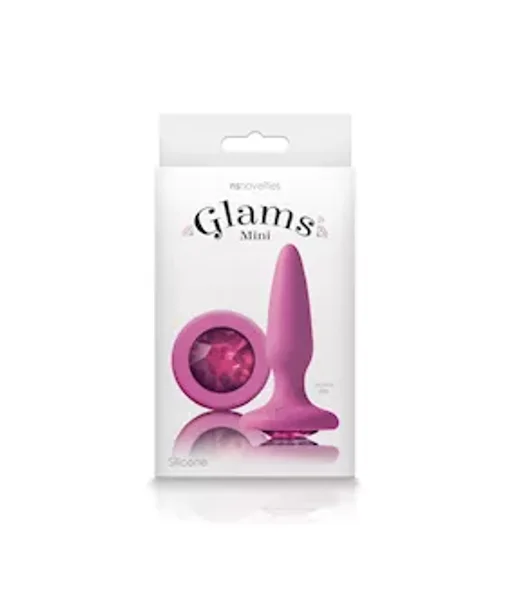 Glams Mini Gem Plug - 3.3 Inch - Pink - 3.3 Inch — image 4 of 4