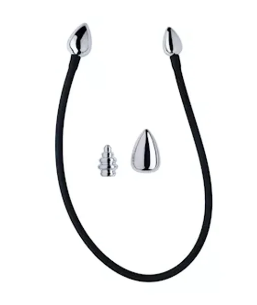 Kinki Dual Ended P-spot Massager - Silver — image 2 of 2