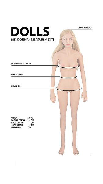 Shots Donna Sex Doll