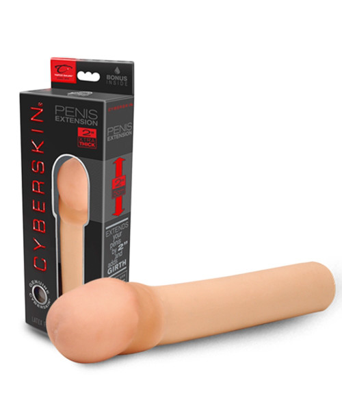 CyberSkin 2" Xtra Thick Transformer Penis Extension