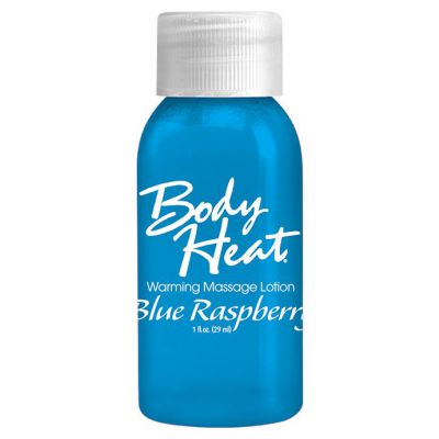 Body Heat 1 Oz Cool Blue Raspberry