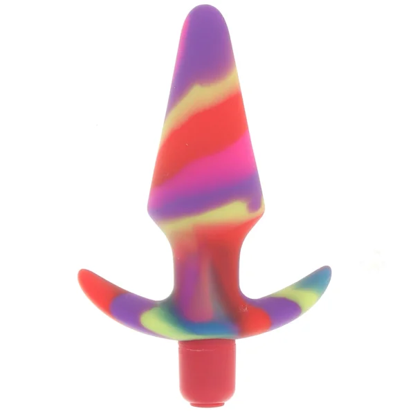 Avant Free Spirit Waterproof Vibrating Silicone Butt Plug By Blush - Scarlet