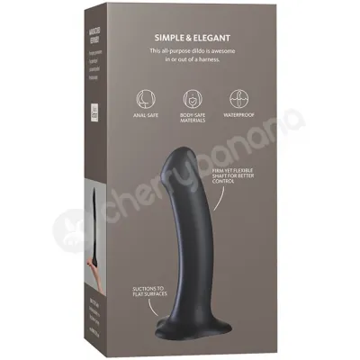 Fun Factory Magnum Black Silicone Dildo