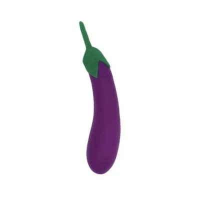 Luxury Vibrators Emojibator Eggplant Xl Emoji Vibrator