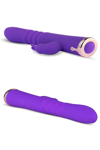 Royals The Queen 11.4" Thrusting Rabbit Vibrator