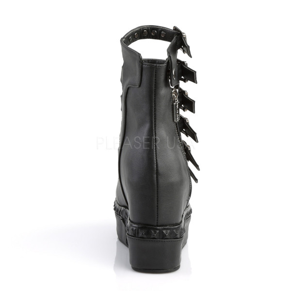 4 1/4 inches Hidden Wedge PF Ankle Boot, Outside Metal Zip — image 4 of 4