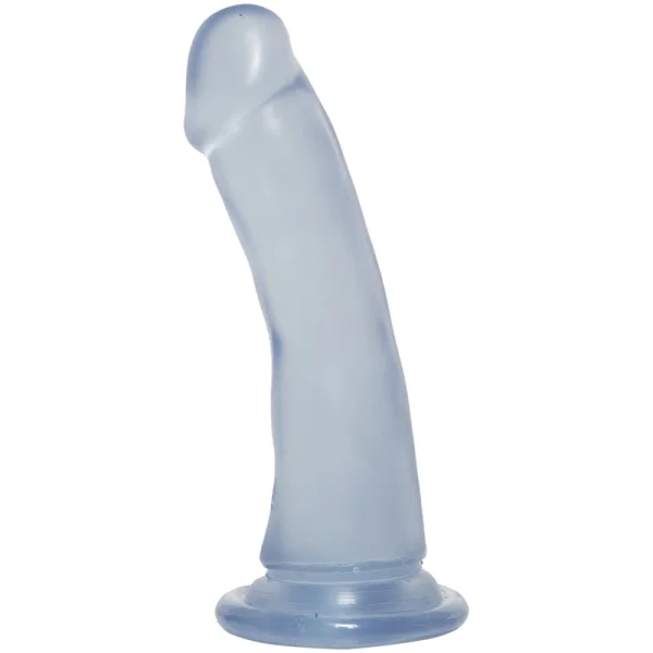 Doc Johnson Crystal Jellies Slim Dong 6.5" Dildo