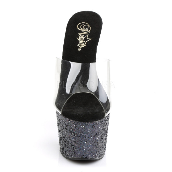 7 inches Heel, 2 3/4 inches PF Slide W/Holo Glitter Bottom — image 6 of 8