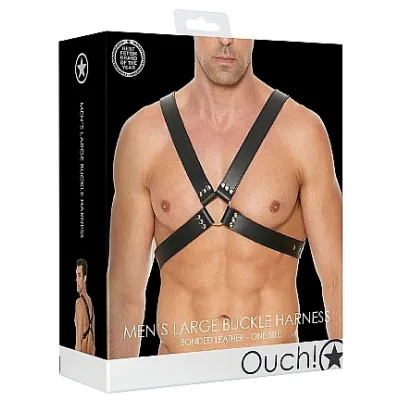 Men s Large Buckle Harness