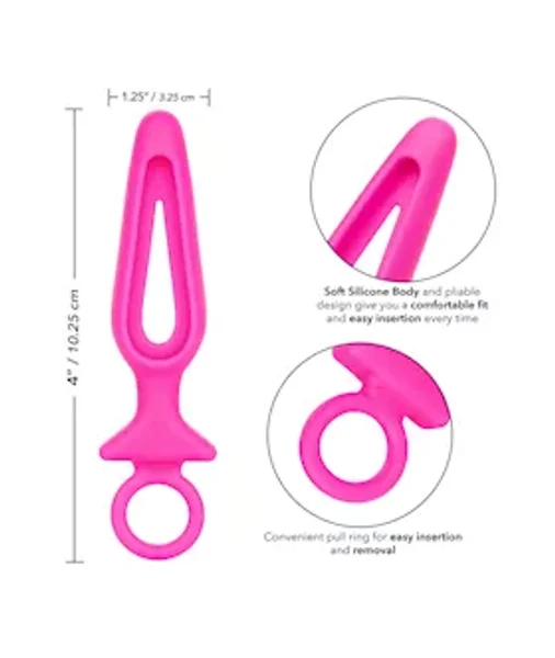 Booty Call Silicone Groove Probe - Pink -  4 Inch — image 6 of 6