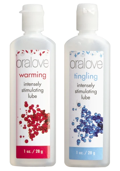 Oralove Delicious Duo Flavored Lube - Warming & Tingling