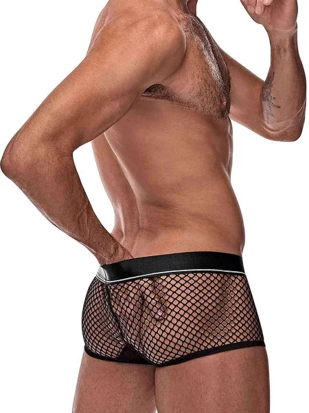 Cock Pit Net Mini Cock Ring Short - Extra Large -  Black